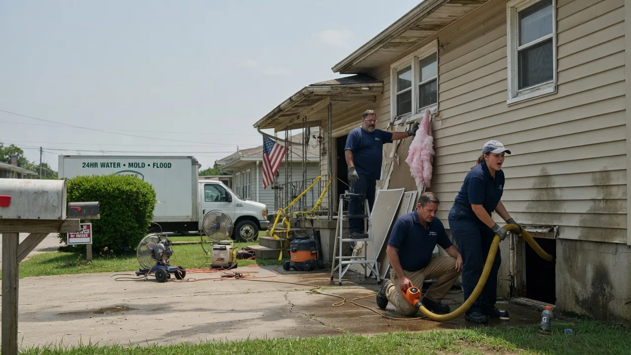 Water Damage Repair in Schlater, MS near me